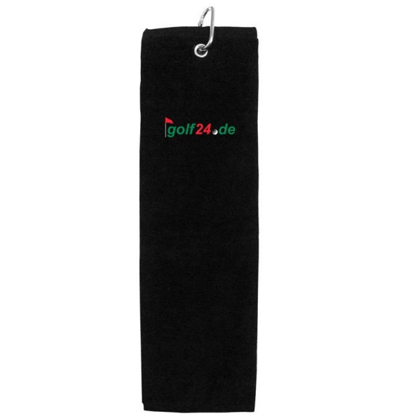 golf24 Tri-Fold Handtuch mit golf24 Logo