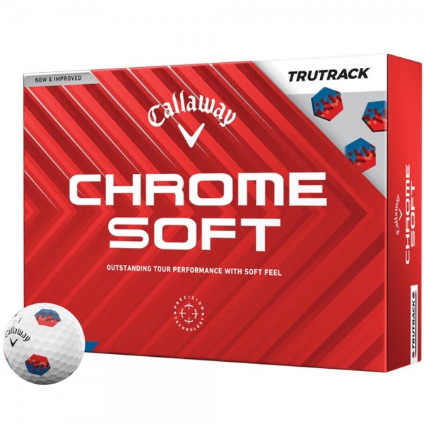 Callaway Chrome Soft TruTrack Golfbälle 2024