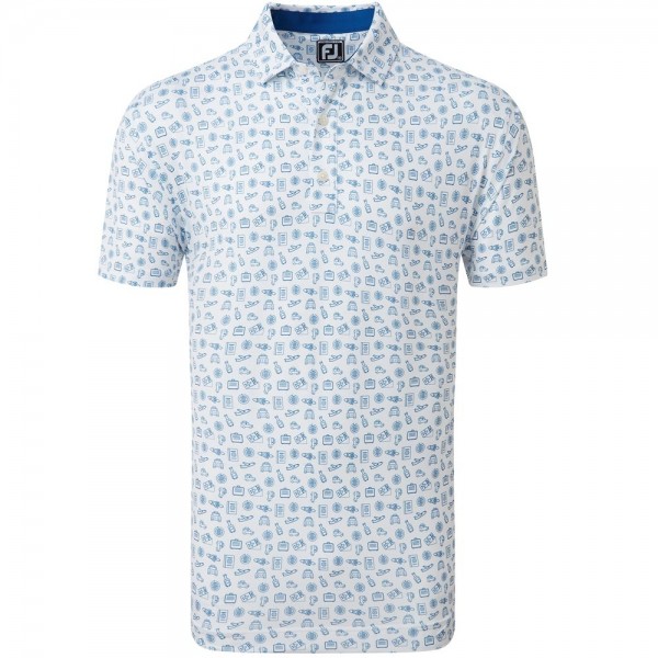 Foot Joy Travel Print Herrengolfpoloshirt