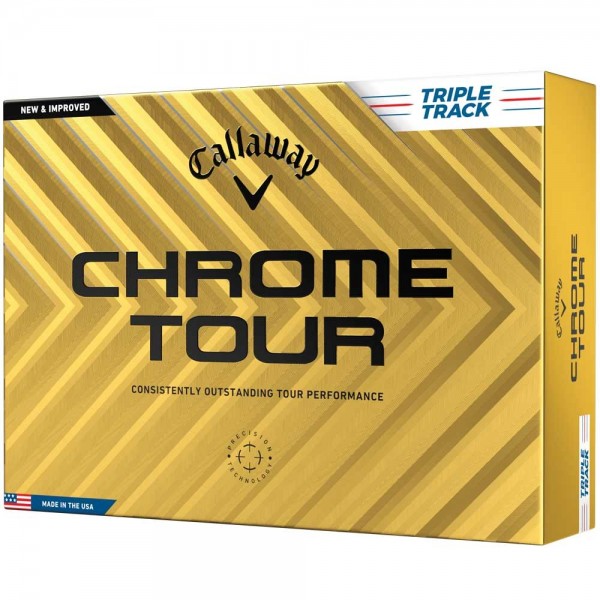 Callaway Chrome Tour Triple Track Golfbälle 2024