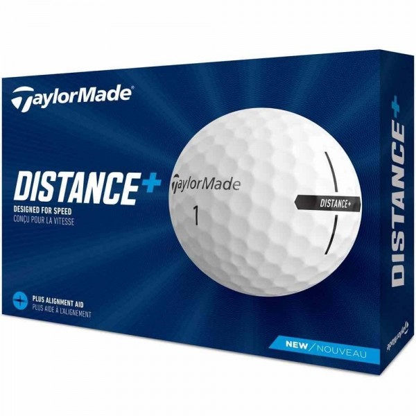 TaylorMade Distance+ Golfbälle mit golf24 Logo