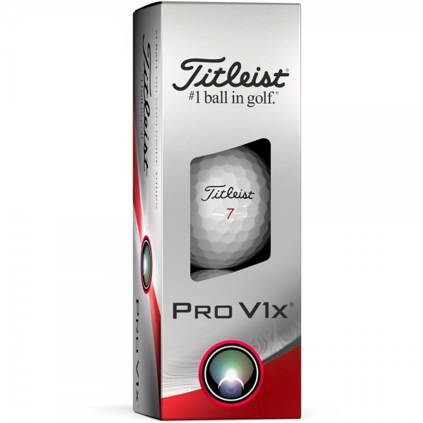 Titleist Pro V1x Golfbälle 2023 3er Sleeve