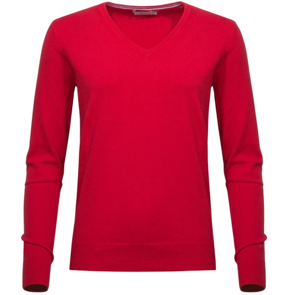Cross Classic V-Neck Damengolfpullover
