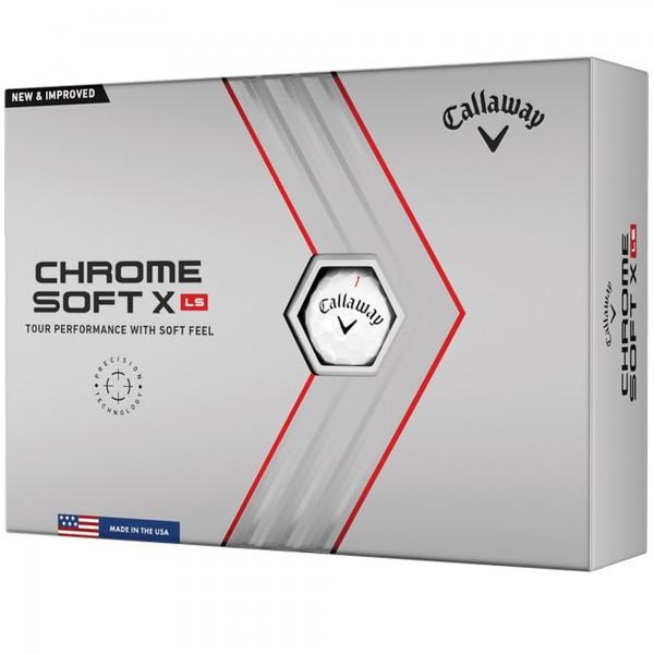 Callaway Chrome Soft X LS Golfbälle 2022