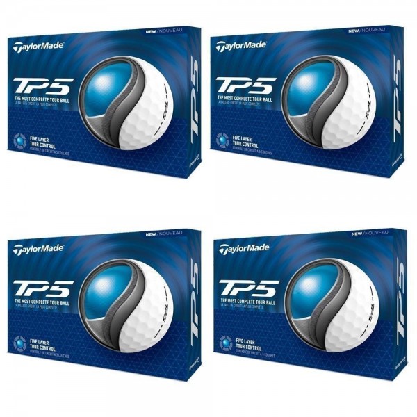 TaylorMade TP5 Golfbälle - 4 Dutzend personalisiert