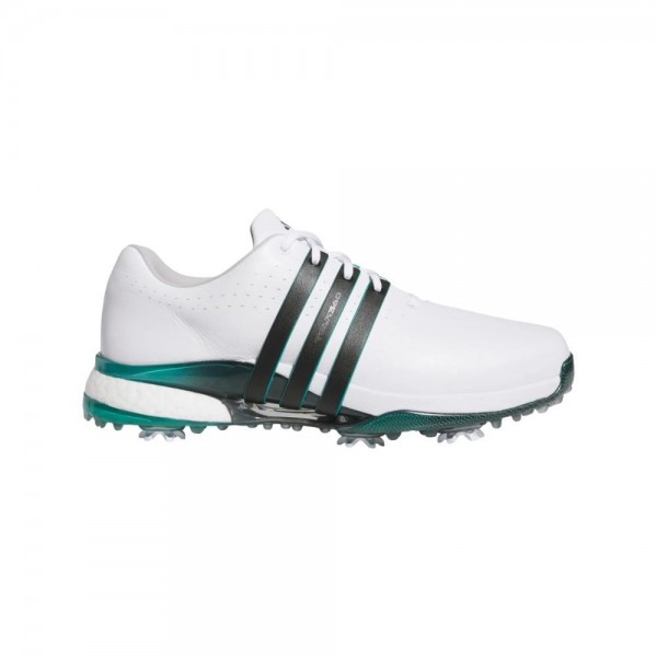 Adidas Tour360 24 Herrengolfschuhe Weiß-Schwarz-Grün