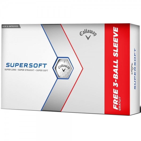 Callaway SuperSoft Golfbälle Superpack 2023