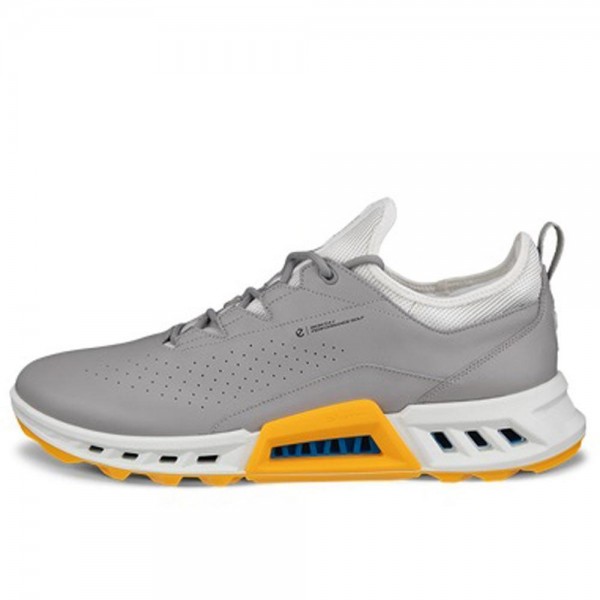 Ecco Biom C4 Hybrid Herrengolfschuhe grey-sunrise