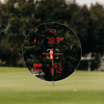 ZOOM OLED PRO Entfernungsmesser - Display