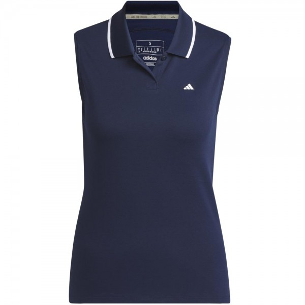 Adidas Go-To Pique Sleeveless Damengolfpoloshirt