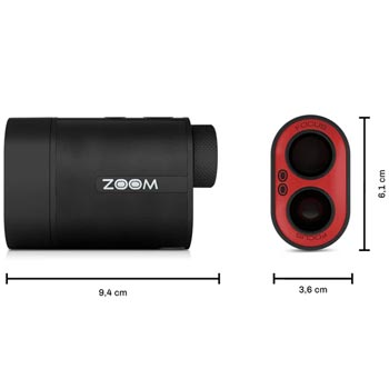 ZOOM Focus D Entfernungsmesser - Größe