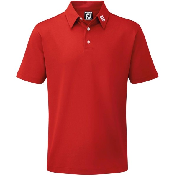 Foot Joy Stretch Pique Solid Herrengolfpoloshirt