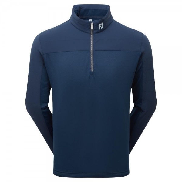 FootJoy ThermoSeries Hybrid Midlayer Herrenpullover black FootJoy ThermoSeries Hybrid Midlayer Herrenpullover black
