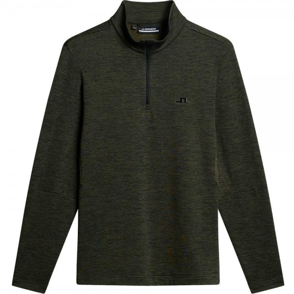 Lindeberg Destry Quarter Zip Mid Layer Herren-Pullover Black