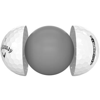 Callaway SuperSoft Golfbälle - Multi-Material-Konstruktion