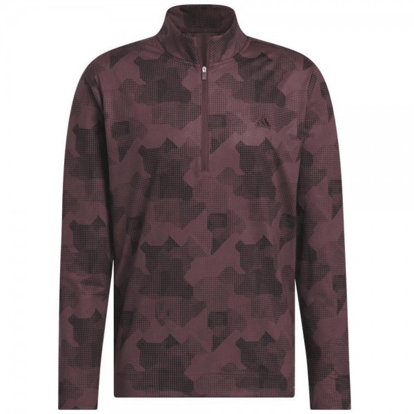 Adidas Go-To Printed Quarter Zip Herrengolfpullover