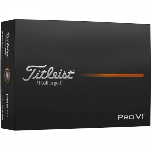 Titleist Pro V1 Golfbälle mit golf24 Logo 2025