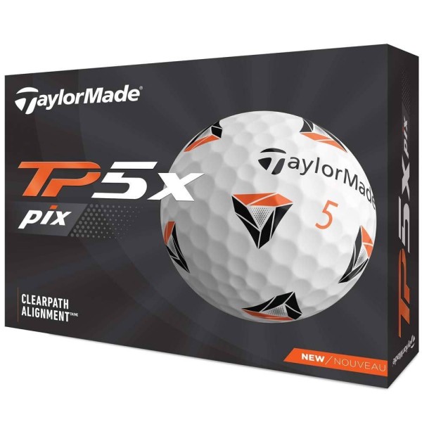 TaylorMade TP5x pix 2.0 Golfbälle 2021