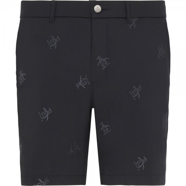 Penguin Pete Embroidered Herrengolfshorts