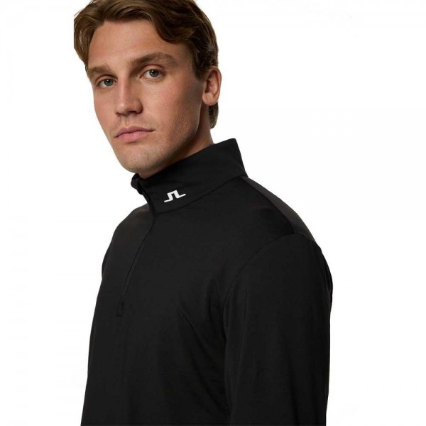 Lindeberg Tour Tech Mid Layer Herren-Pullover Black
