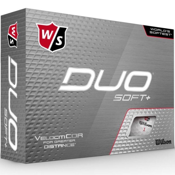 Wilson Duo Soft+ Golfbälle
