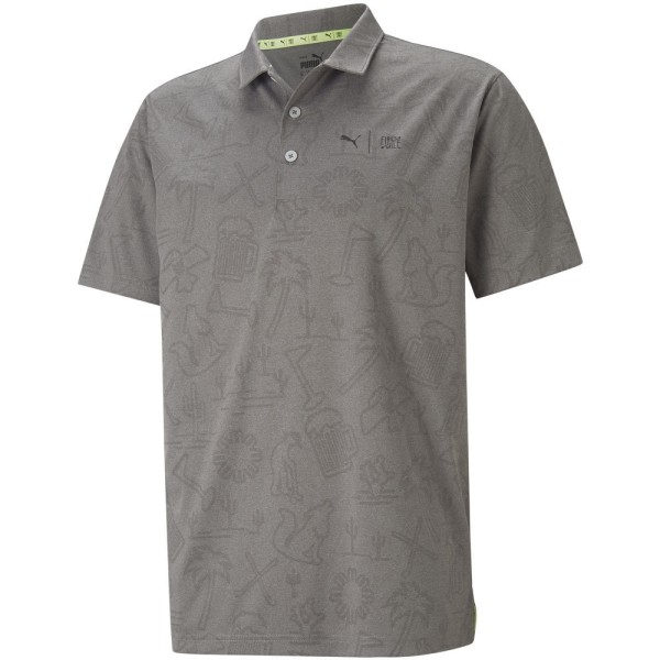 Puma First Mile Flash Herrengolfpoloshirt