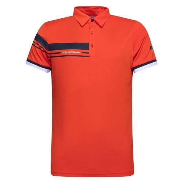 Cross M Club Herrengolfpoloshirt