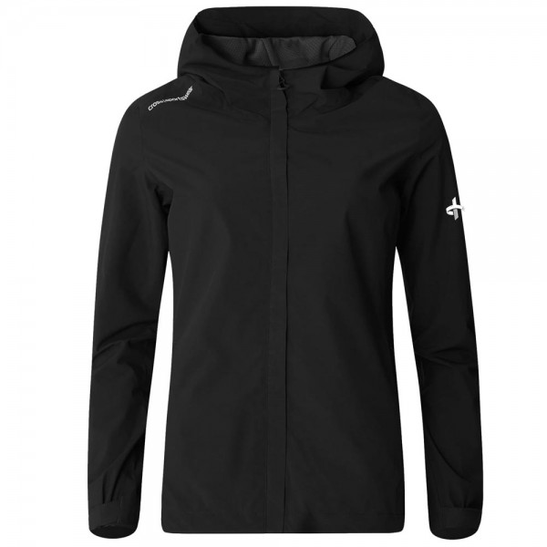 Cross W Hood Rain Regenjacke Damen Schwarz