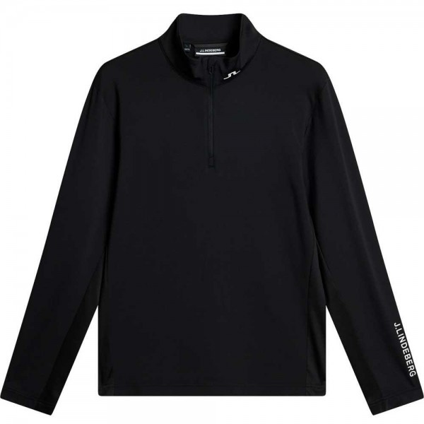Lindeberg Tour Tech Mid Layer Herren-Pullover Black