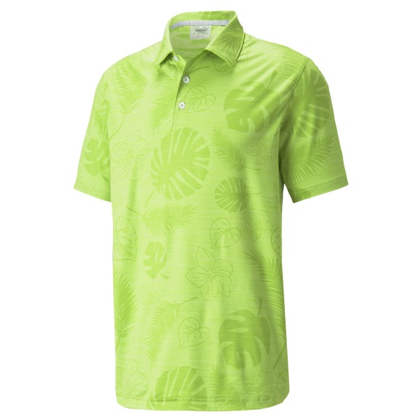 Puma Cloudspun Leaves Herrengolfpoloshirt