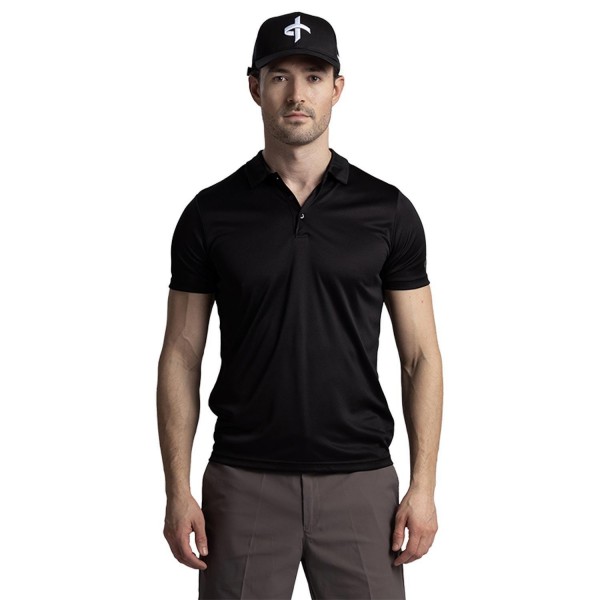 Cross Collin Poloshirt schwarz Herren