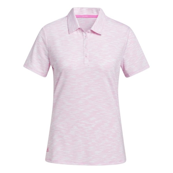 Adidas Space Dye Short Sleeve Damengolfpoloshirt
